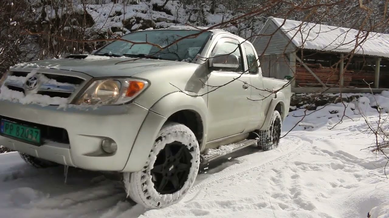 Toyota Hilux winter Sailun Ice Blazer Arctic SUV tires