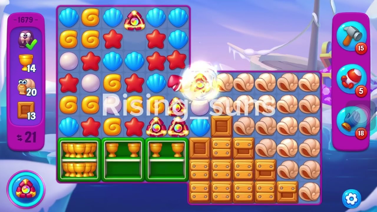 Fishdom Level 1679