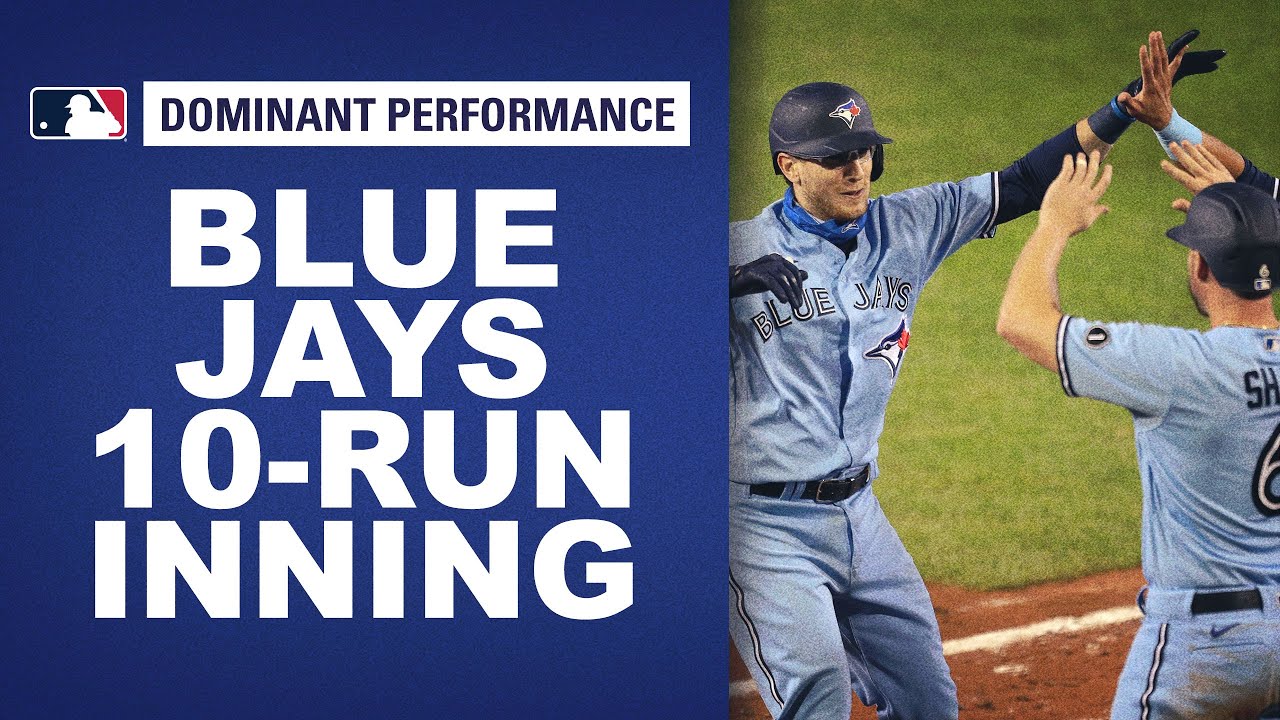 Blue Jays EXPLODE for 10 Runs in 6th Inning! 10-run inning capped off in GRAND style