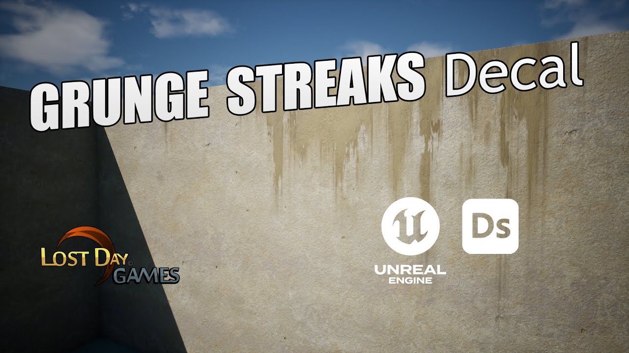 Make Dirty Grunge Streak Decals In Substance Designer And Take Them To Unreal Engine 2025