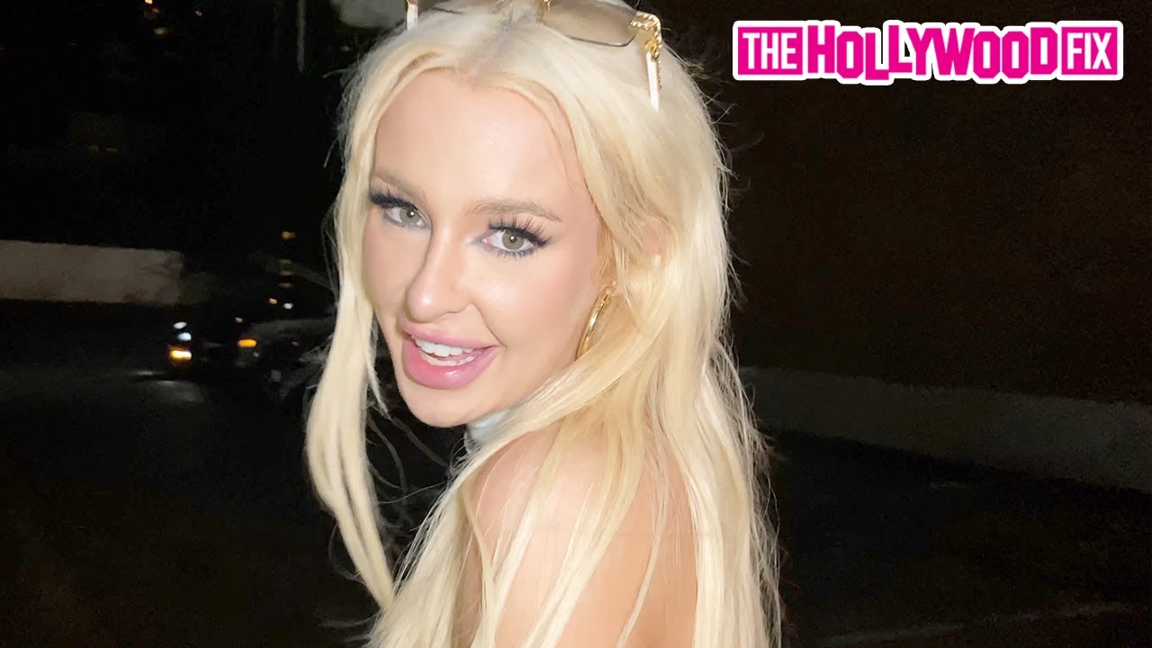 Tana Mongeau Talks Only Fans & Reveals Nothing Is Out Of The Question While Leaving The Roxy 6.18.21