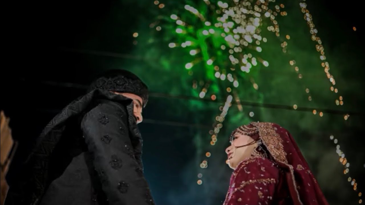 #familyvlogs | Umair ki baraat per gaye, aur bride ka welcome huwa ￼fire works say🤍