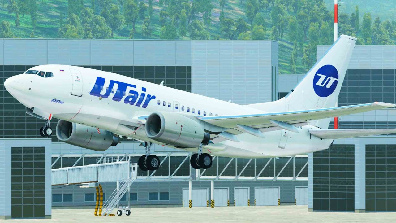 Москва - Псков Xplane 11 Boeing 737-600