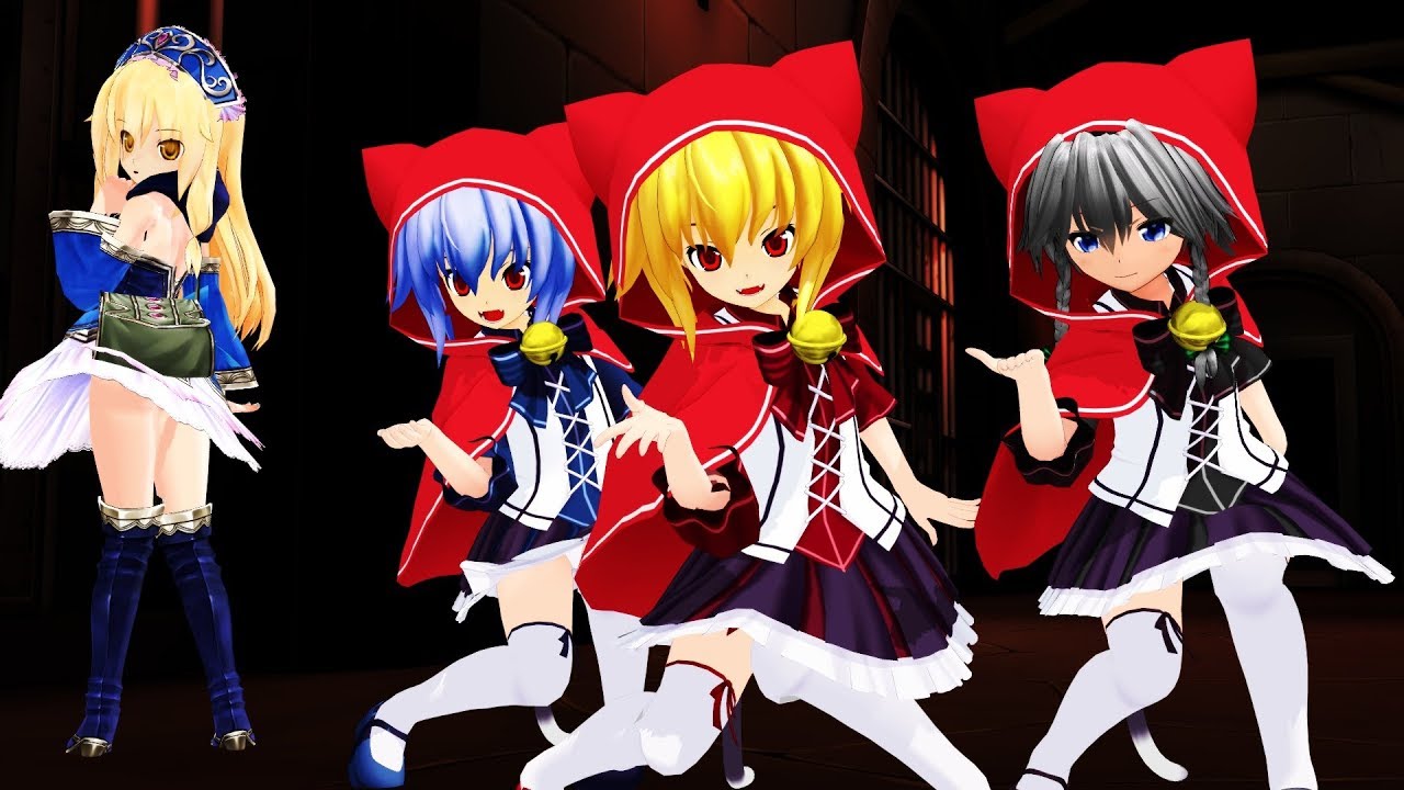 【Bad ∞ End ∞ Night】ちび魔理沙,レミリア,フラン,咲夜でBad ∞ End ∞ Night【東方MMD】