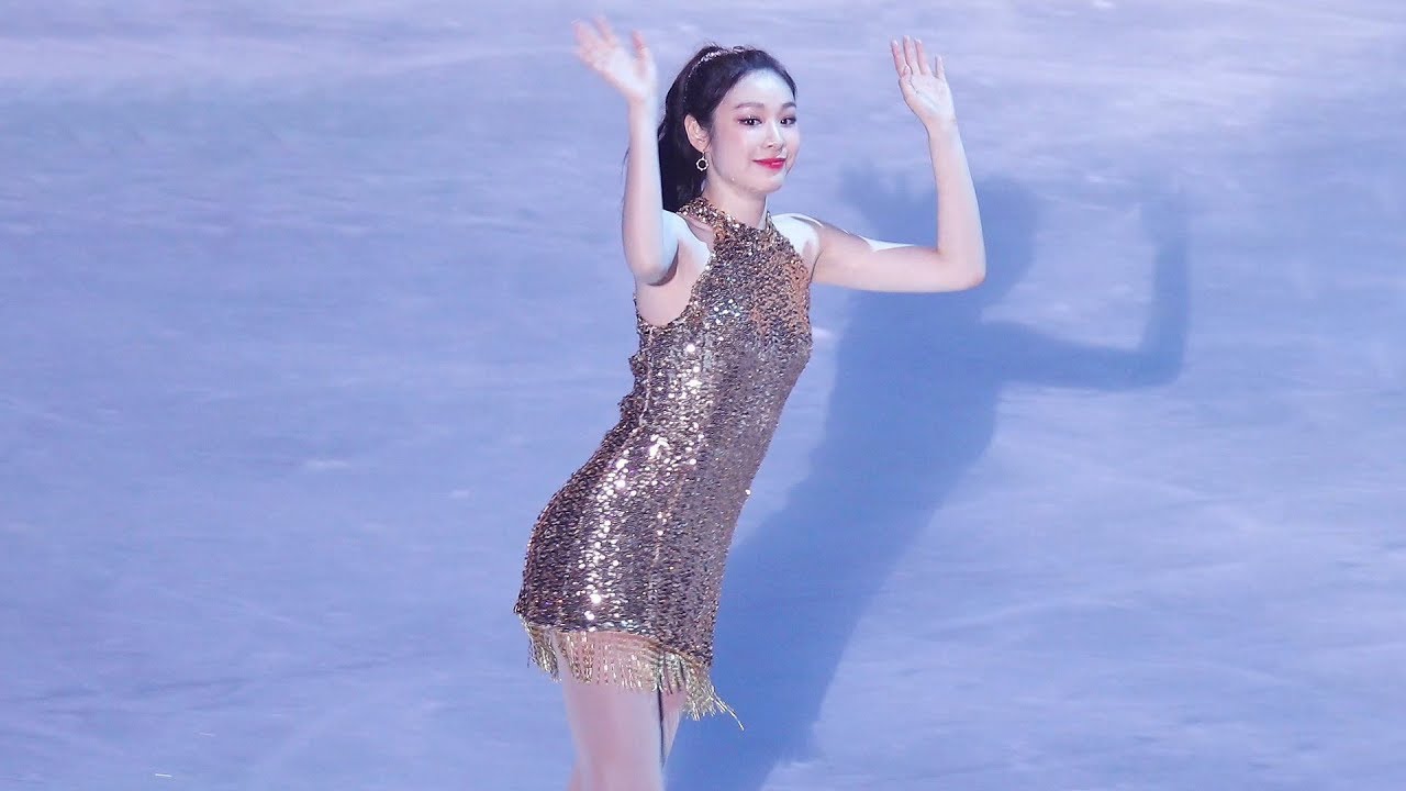 김연아 (Yuna Kim) '별이 빛나는 밤' 커튼콜 직캠 @All That Skate 2019 4K Fancam by -wA-