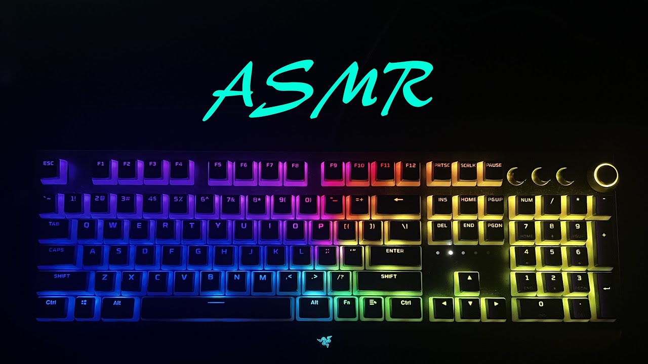ASMR | Mechanical Keyboard Cleaning & Keycap Replacement | Whispered