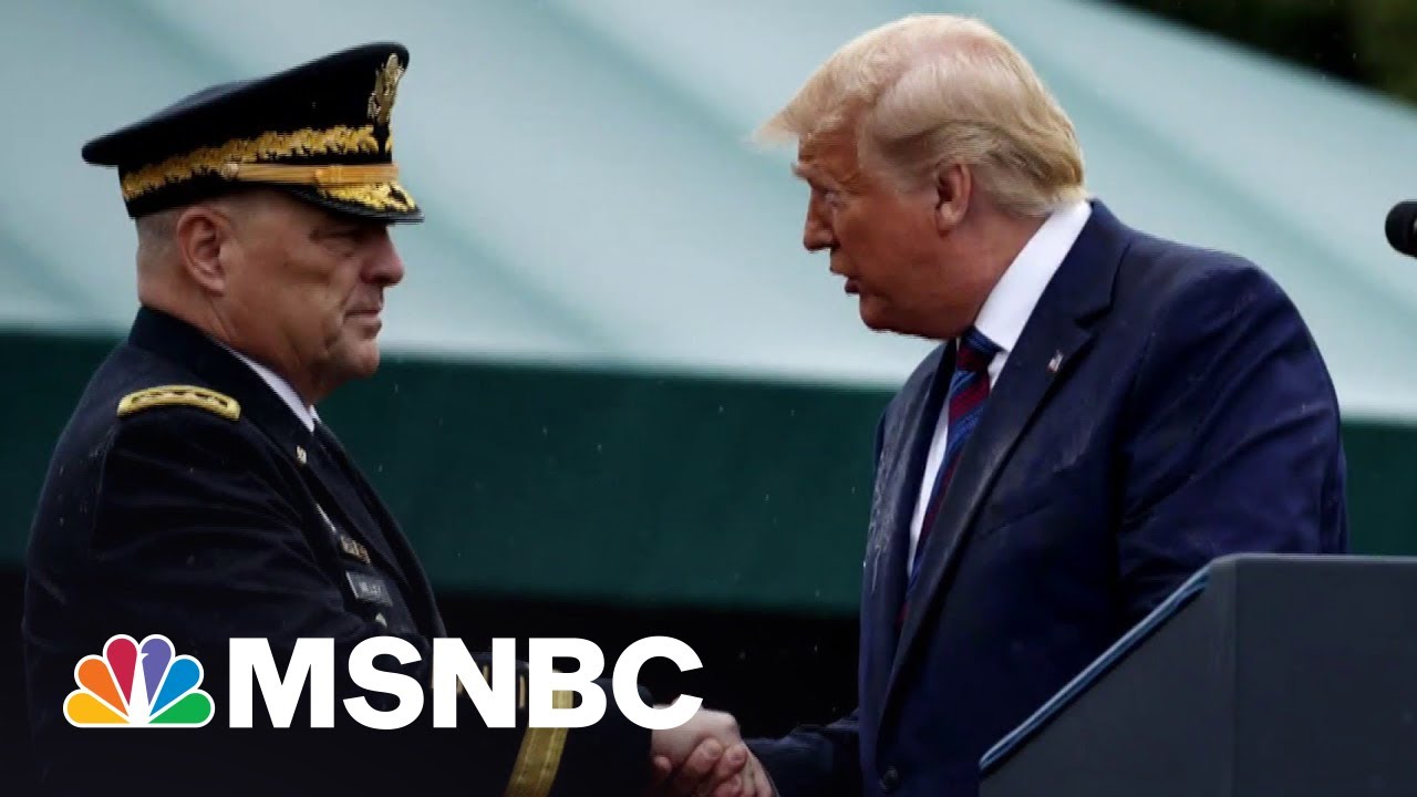 Why The Military Was Concerned Trump Was A “Threat To The Republic”