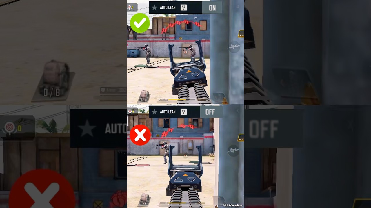 ✅NEW Auto Lean Setting 🔥 in SEASON 7 Of COD MOBILE #shorts #trending #codmobile