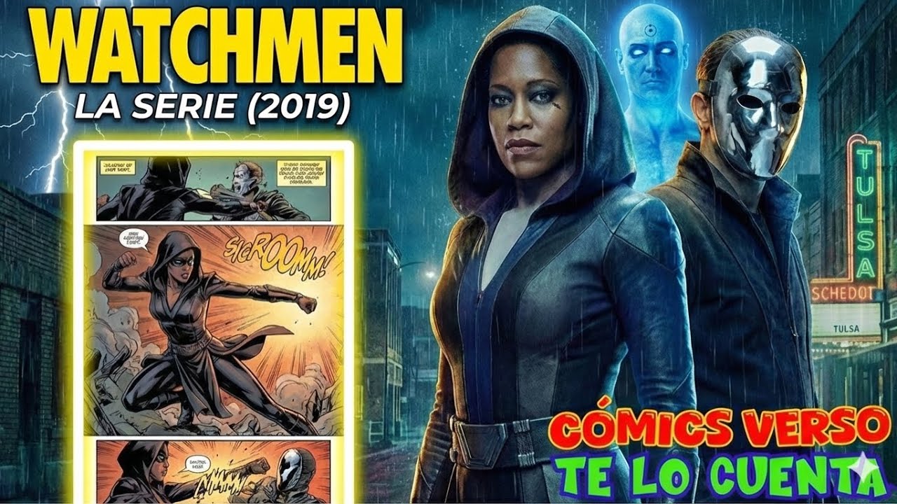 WATCHMEN: SERIE (9 CAPÍTULOS) completa narrada desde el CÓMICS VERSO