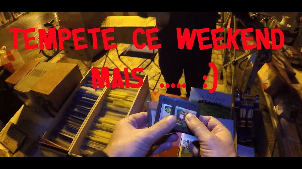 #9 Live Vide Grenier du 1 Avril 2024 GB GBC 3DS et Magasin indépendant