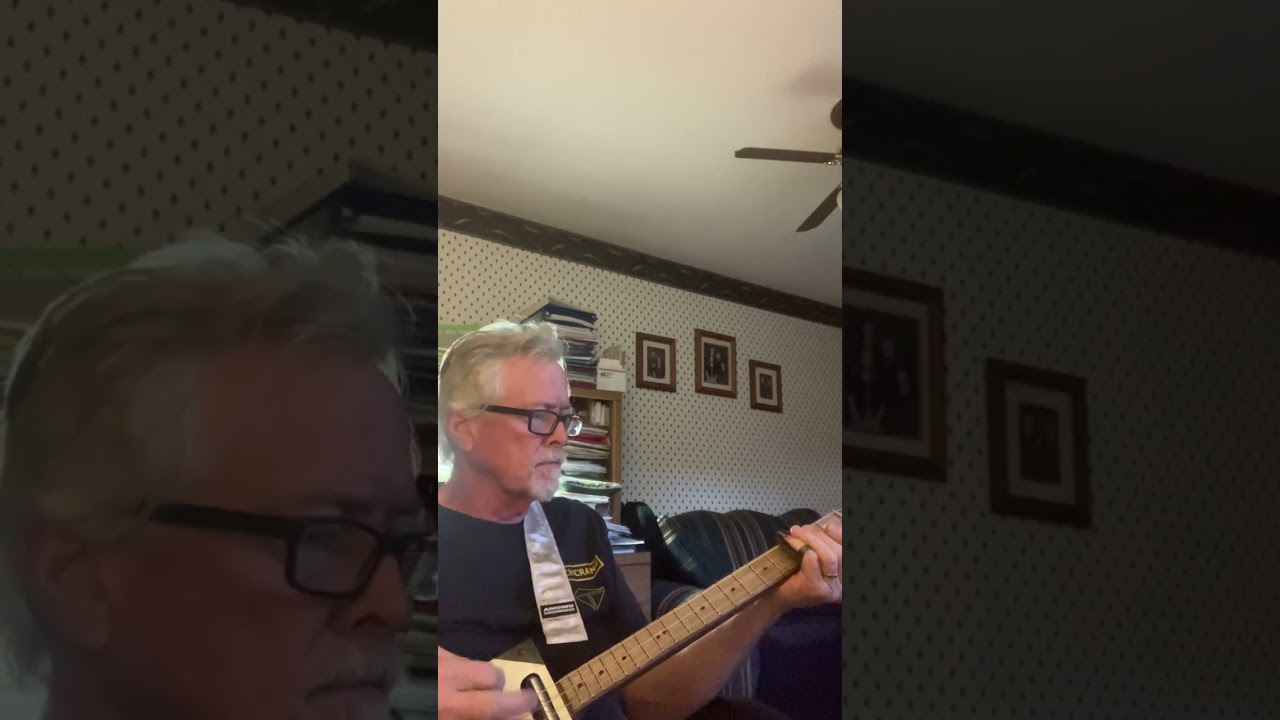 3 string CBG resonator with steel slide.