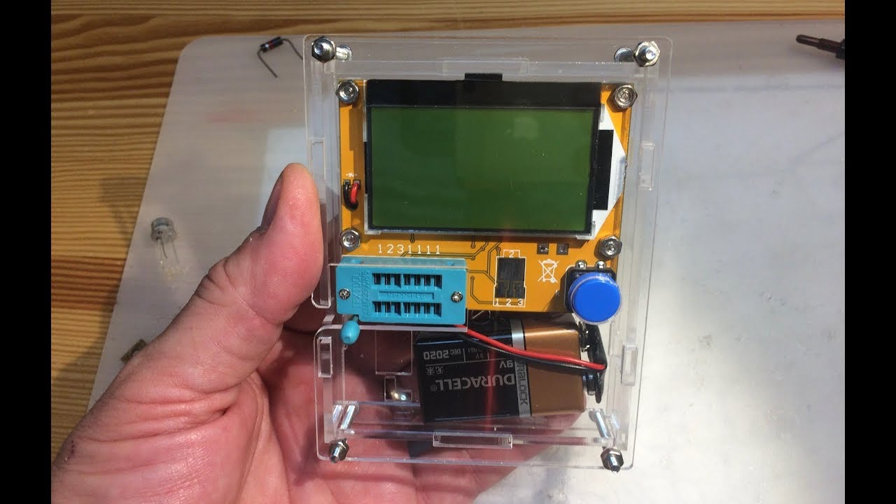 Transistor Diode Triode Resistor Tester - LCR T4 Mega328