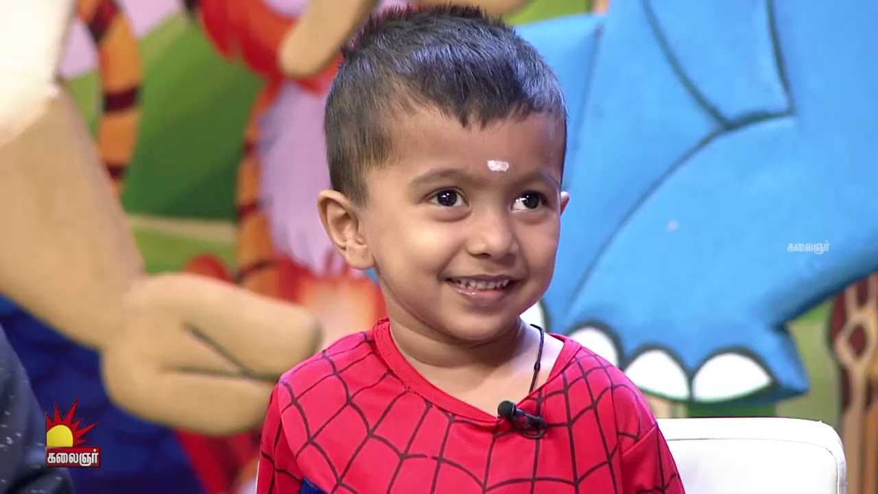 Spider man-ஆக  கலக்கிய சுட்டி பையன் | Chella Kutties | Epi 2 | Part 1 | Imman Annachi | Kalaignar TV