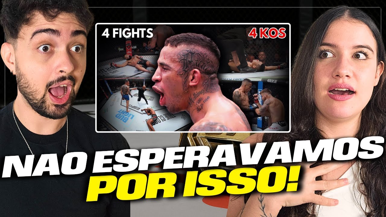 O FUMANTE mais BRABO do UFC: Carlos Prates React