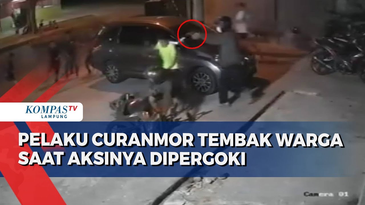 Pelaku Curanmor Tembak Warga saat Panik Aksinya Dipergoki