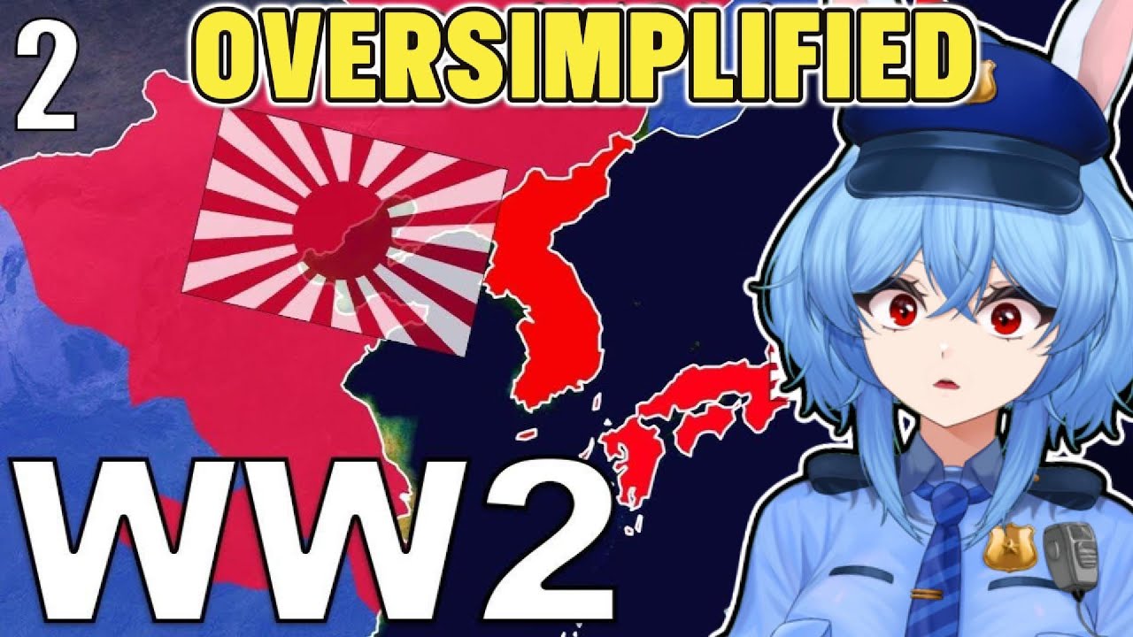Первый раз смотрю Вторую мировую войну — OverSimplified (Часть 2) от OVERSIMPLIFIED