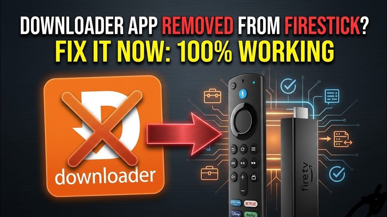 Downloader App Removed from Amazon Fire Stick? Big Update Explained! 🚨