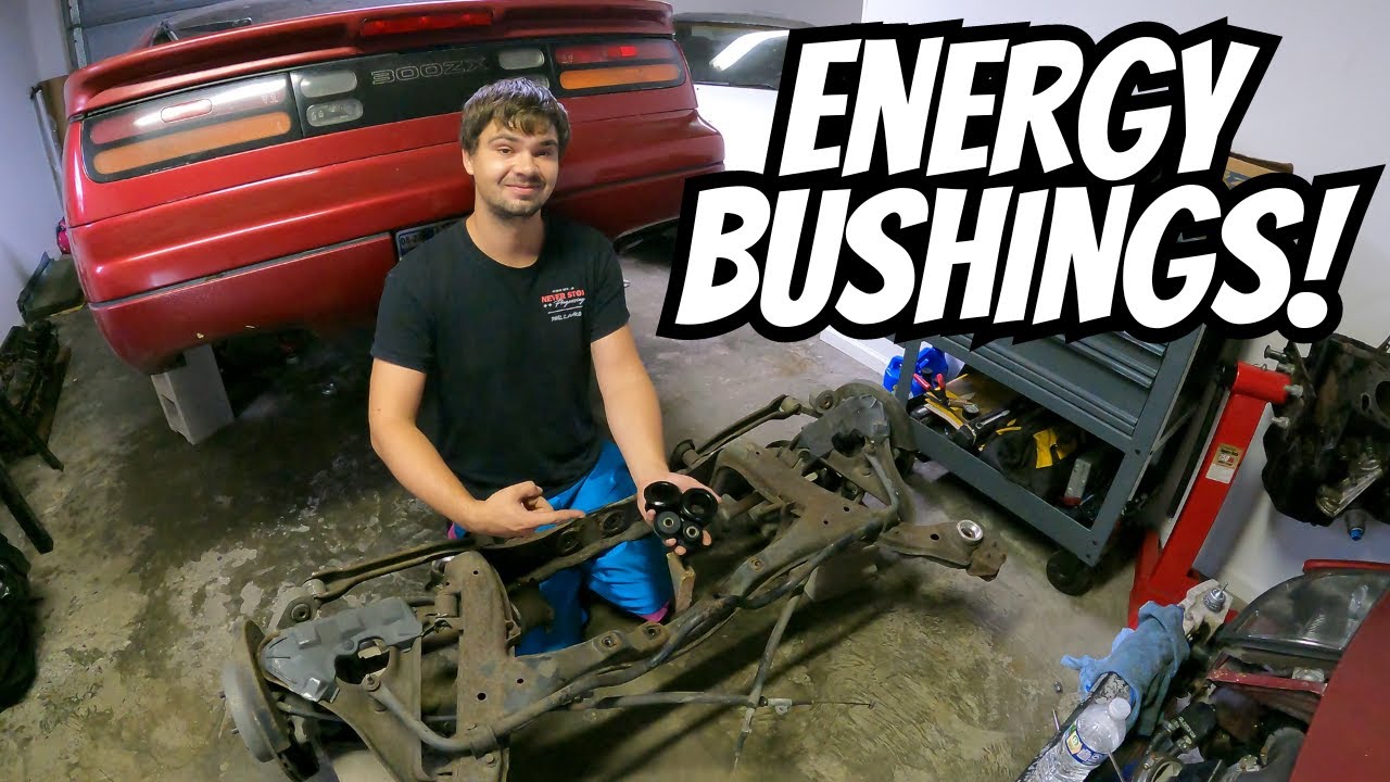 Replacing Differential Bushings on my Nissan 300zx z32!
