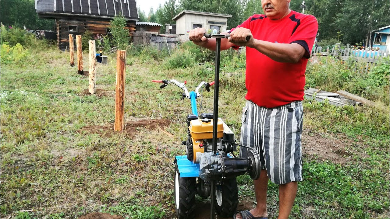 Буроям из мотоблока