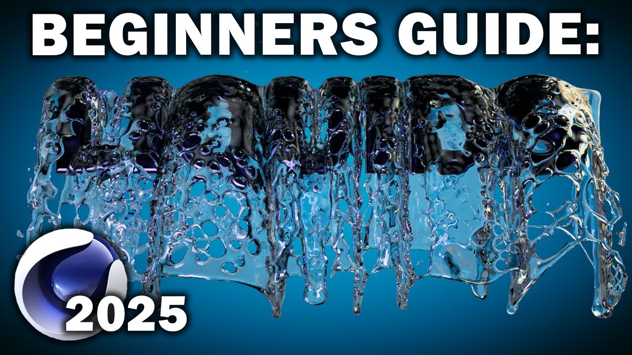 Cinema 4d 2025: Beginners Guide LIQUIDS
