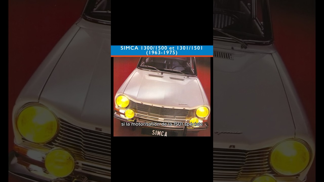 1970 a turning point for the 1301/1501 range! #simca