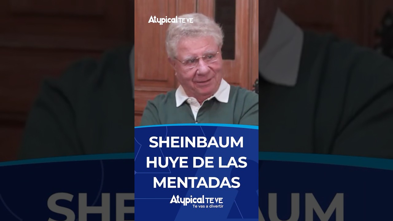 SHEINBAUM HUYE DE LAS MENTADAS | #shorts