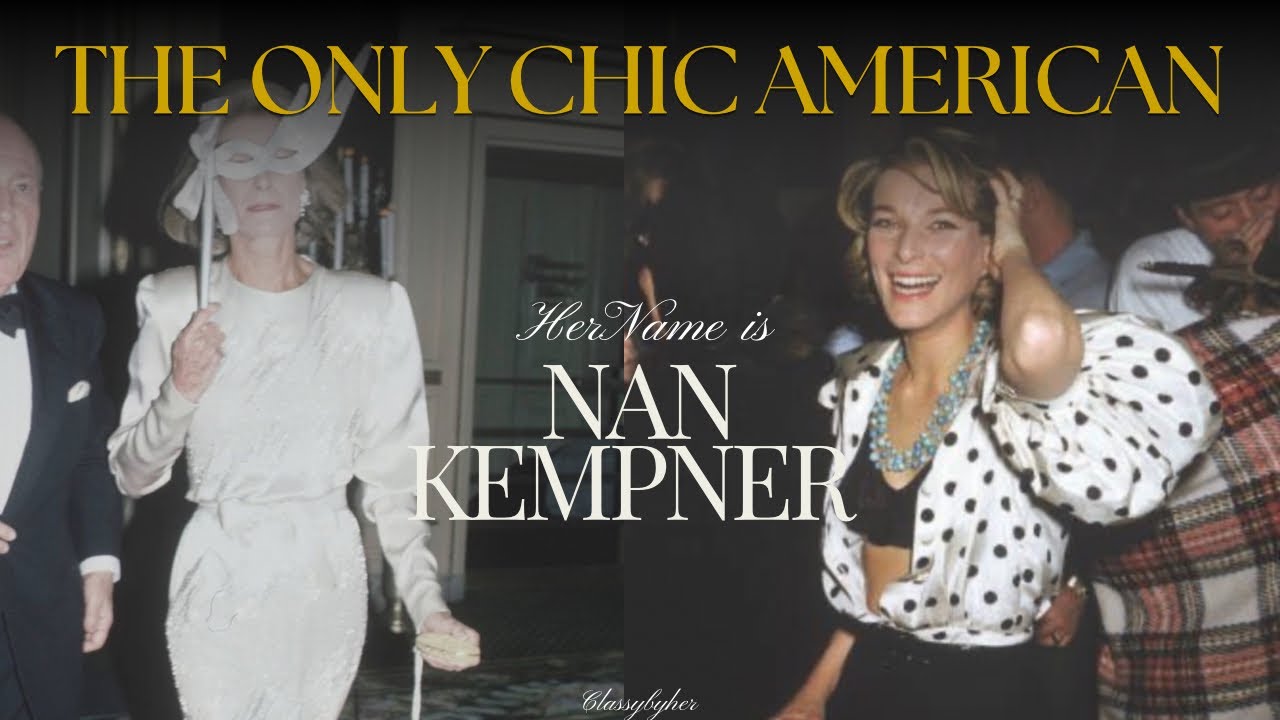 Her Name is: Nan Kempner, America's Only Chic Icon & Her Epic Couture Collection l Classybyher