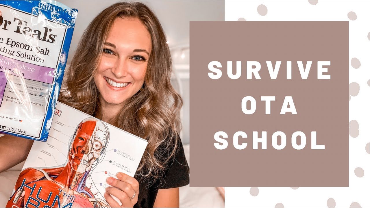 8 TIPS to Help You SURVIVE Occupational Therapy Assistant School