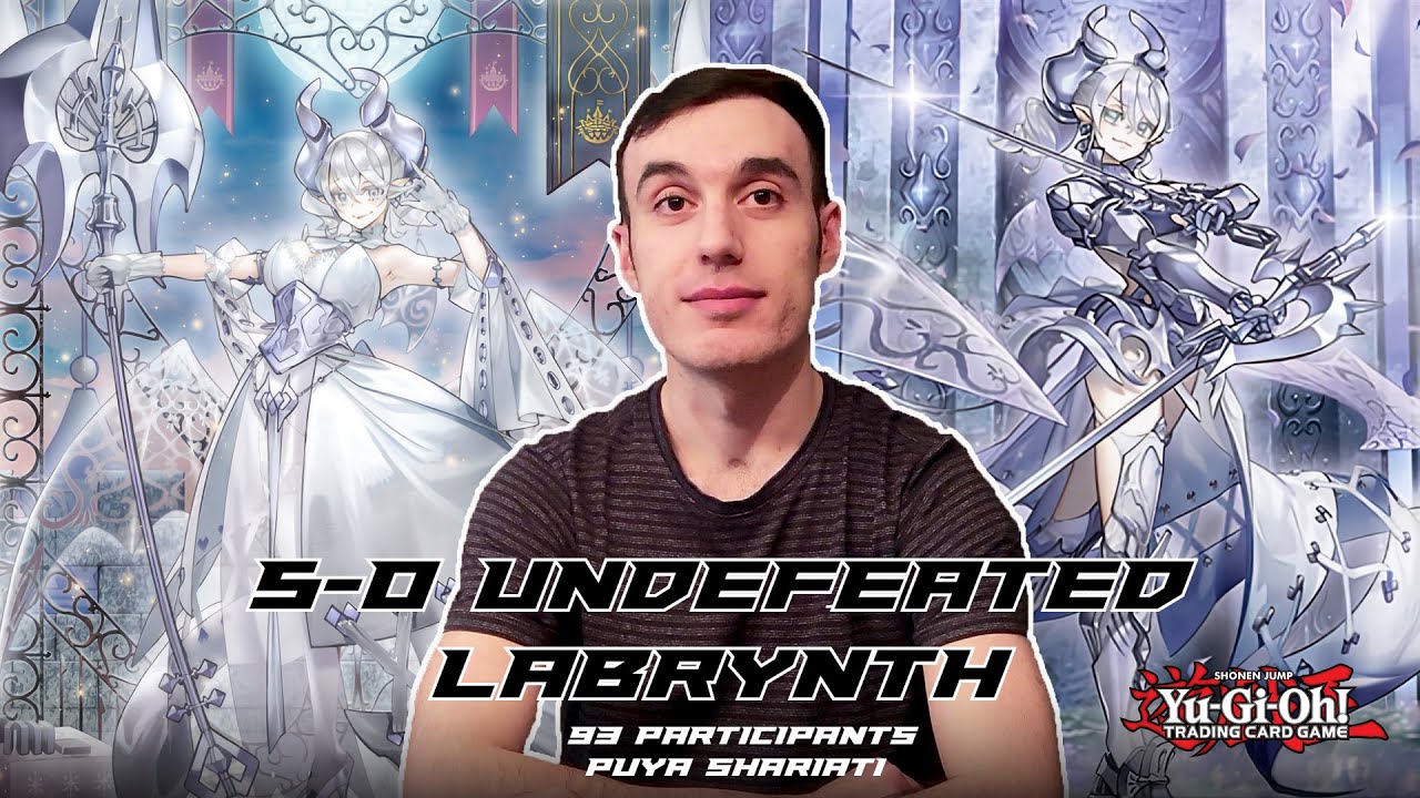 Yugioh | 1ST PLACE Undefeated | Community Event Hannover | Labrynth Deckprofile | Puya Shariati