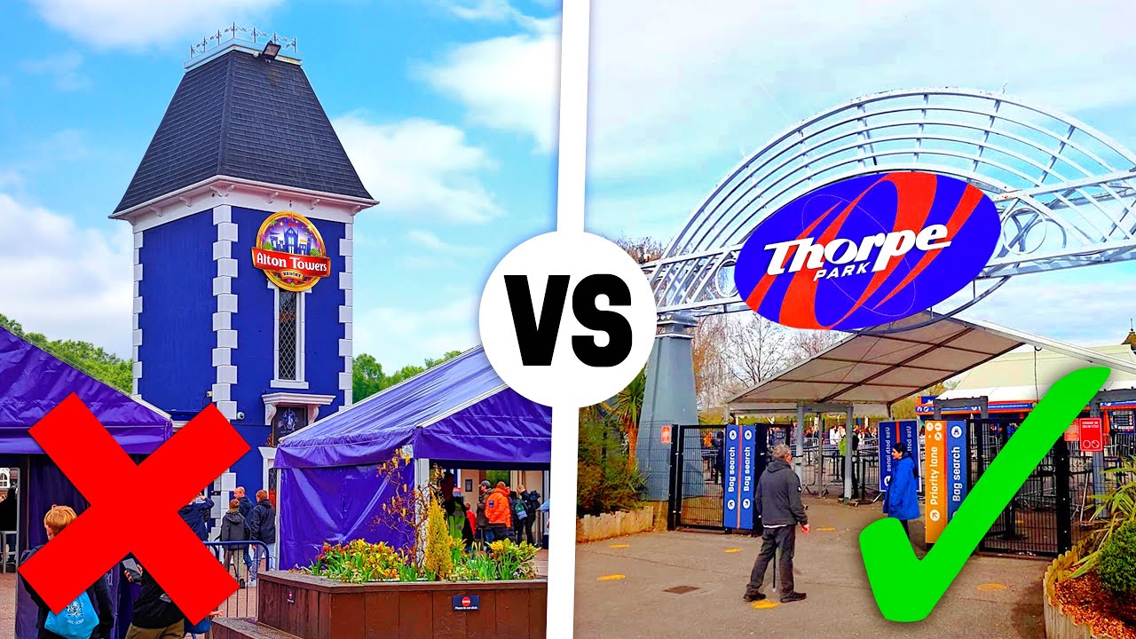 Thorpe Park Vs Alton Towers?? Which is BETTER??