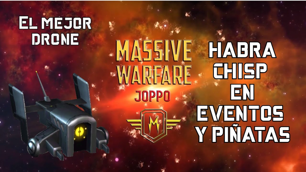 Massive Warfare Abra Chips para los drones en eventos y ....