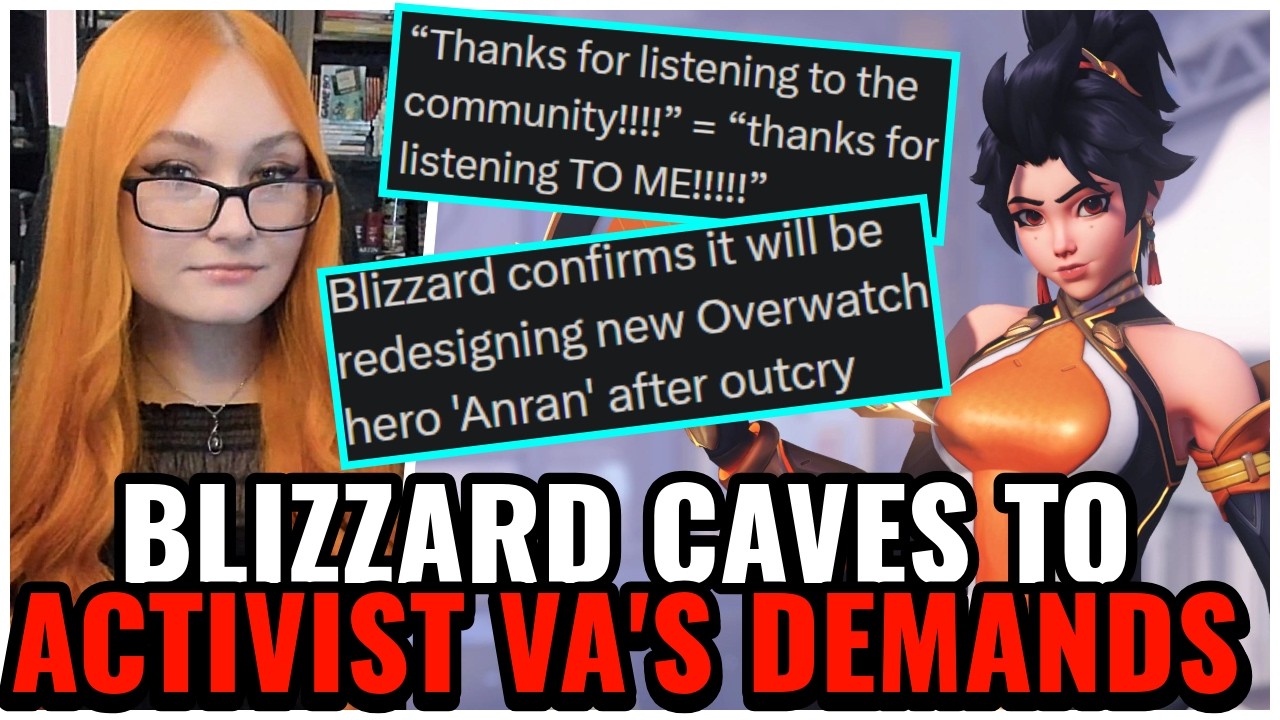 Activist Voice Actress Outrage Causes Blizzard To CHANGE Hero Design & They're Facing MAJOR Backlash