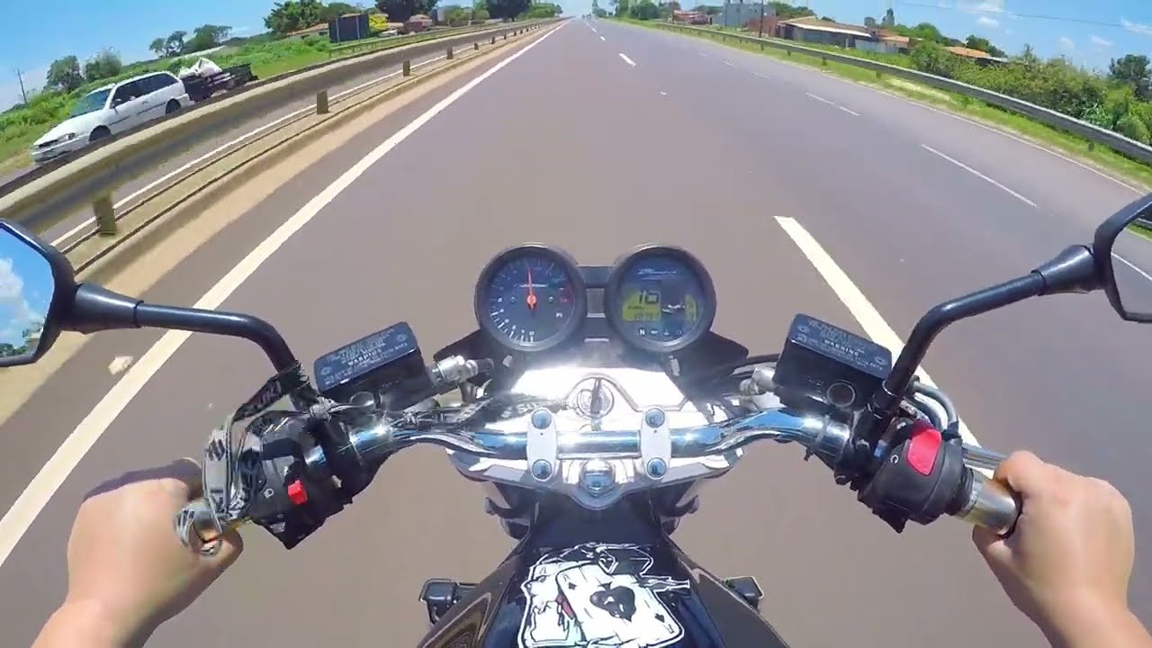 Brunodabandit01 testando Suzuki bandit 650 (ESCAPE DIRETO  )