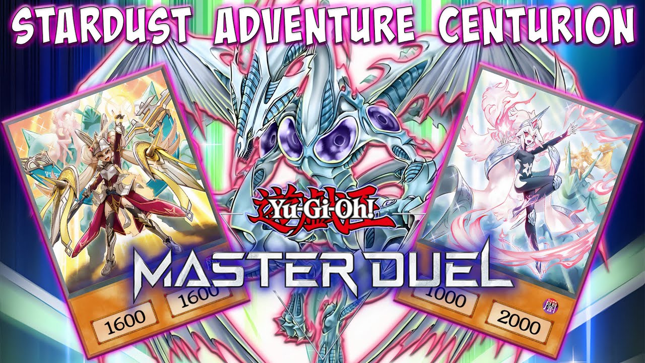 NEW STARDUST CENTUR-ION ENGINE IS HERE! STARDUST ADVENTURE SYNCHRON DECK! [Yu-Gi-Oh! Master Duel]