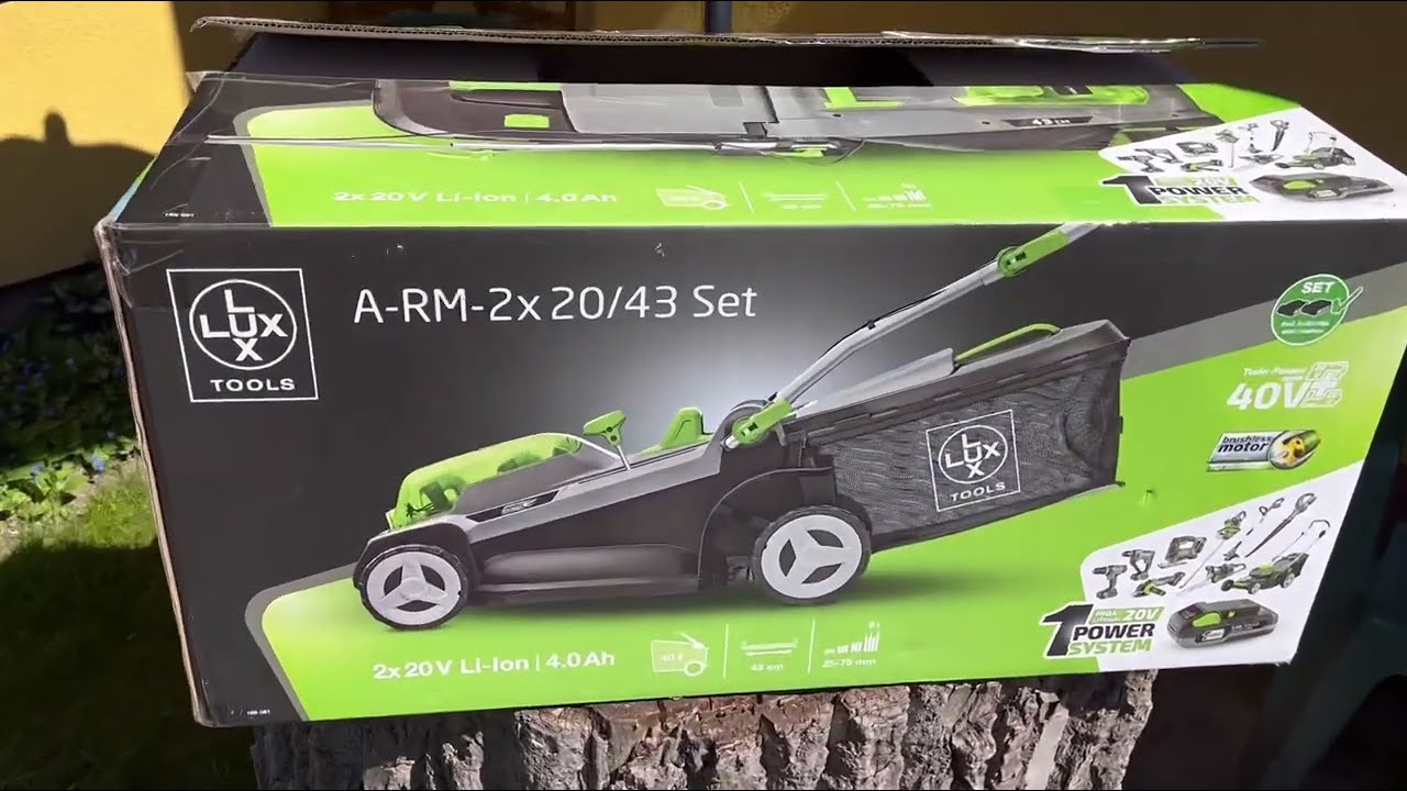 KOSIARKA AKUMULATOROWA Z OBI 💪  LUX TOOLS