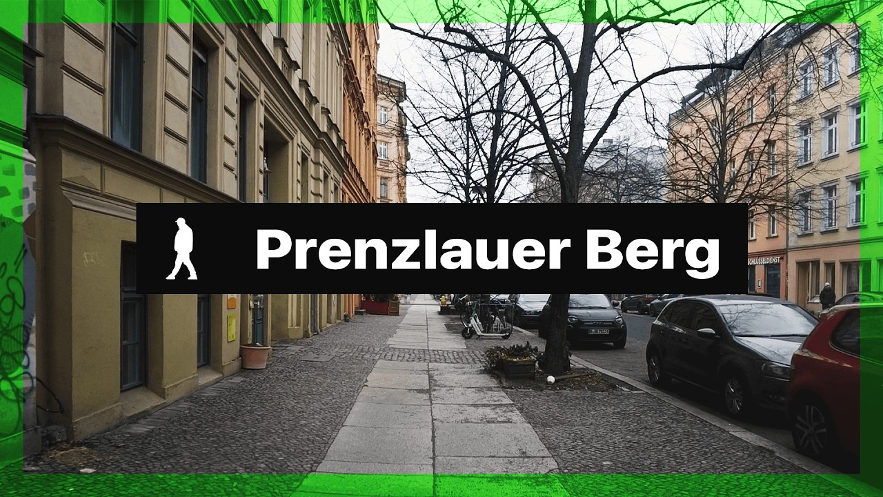 Berlin, Prenzlauer Berg 🇩🇪 - Walking Tour to Schwedter Straße | Outside Walker