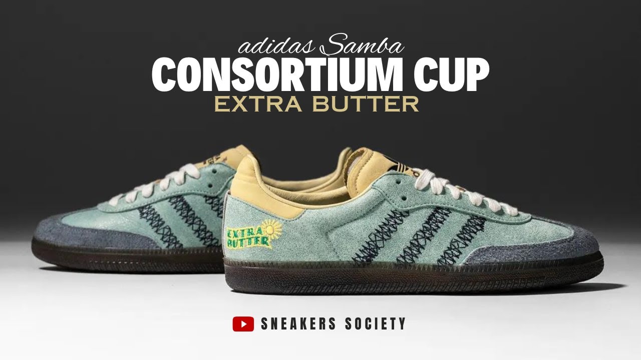 CONSORTIUM CUP 2023 EXTRA BUTTER x adidas Samba | DETAILED LOOK + PRICE