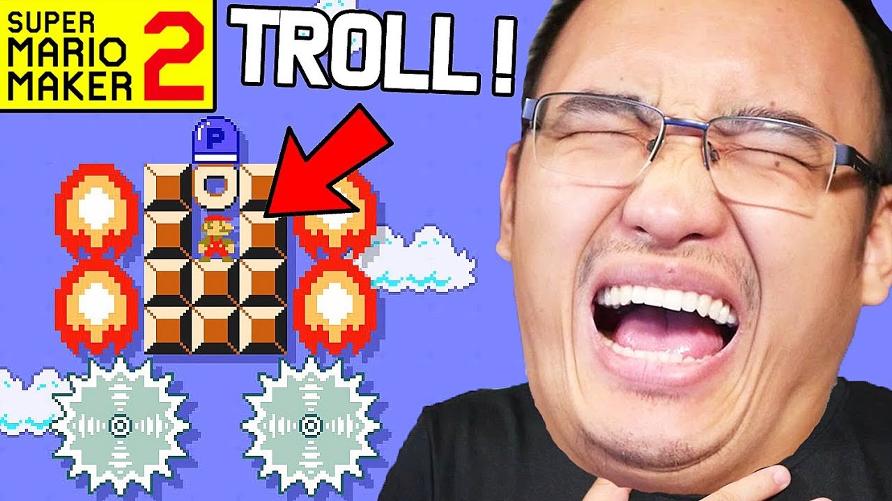 LE MEILLEUR NIVEAU TROLL AU MONDE SUR SUPER MARIO MAKER 2 !