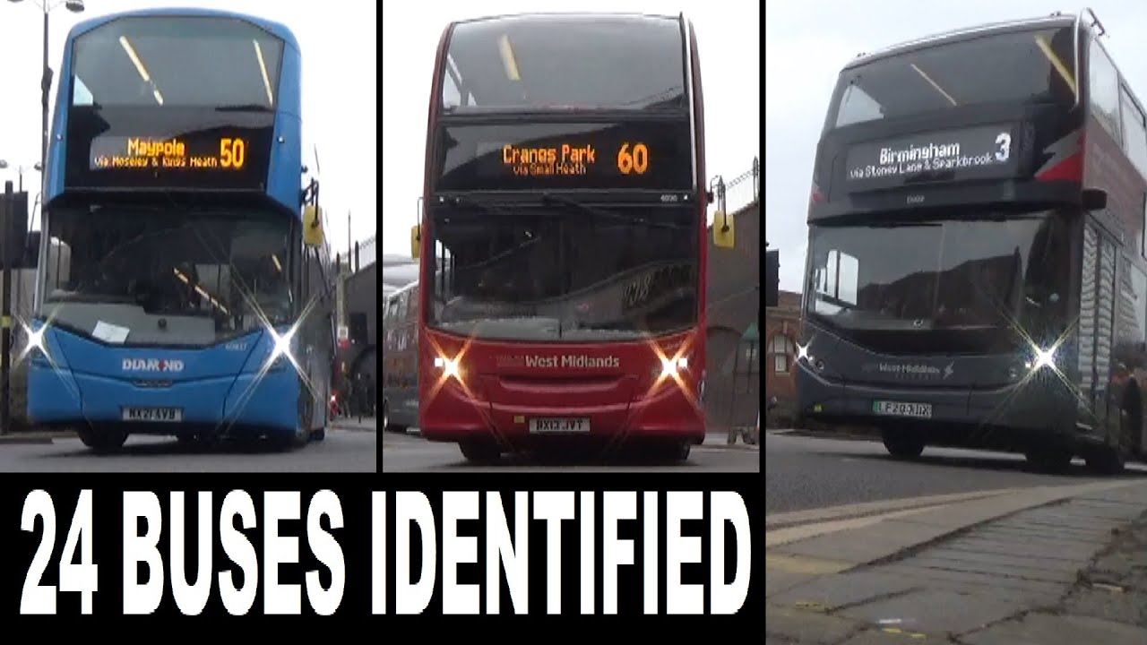 Birmingham Moor Street Queensway Buses (March 2025)