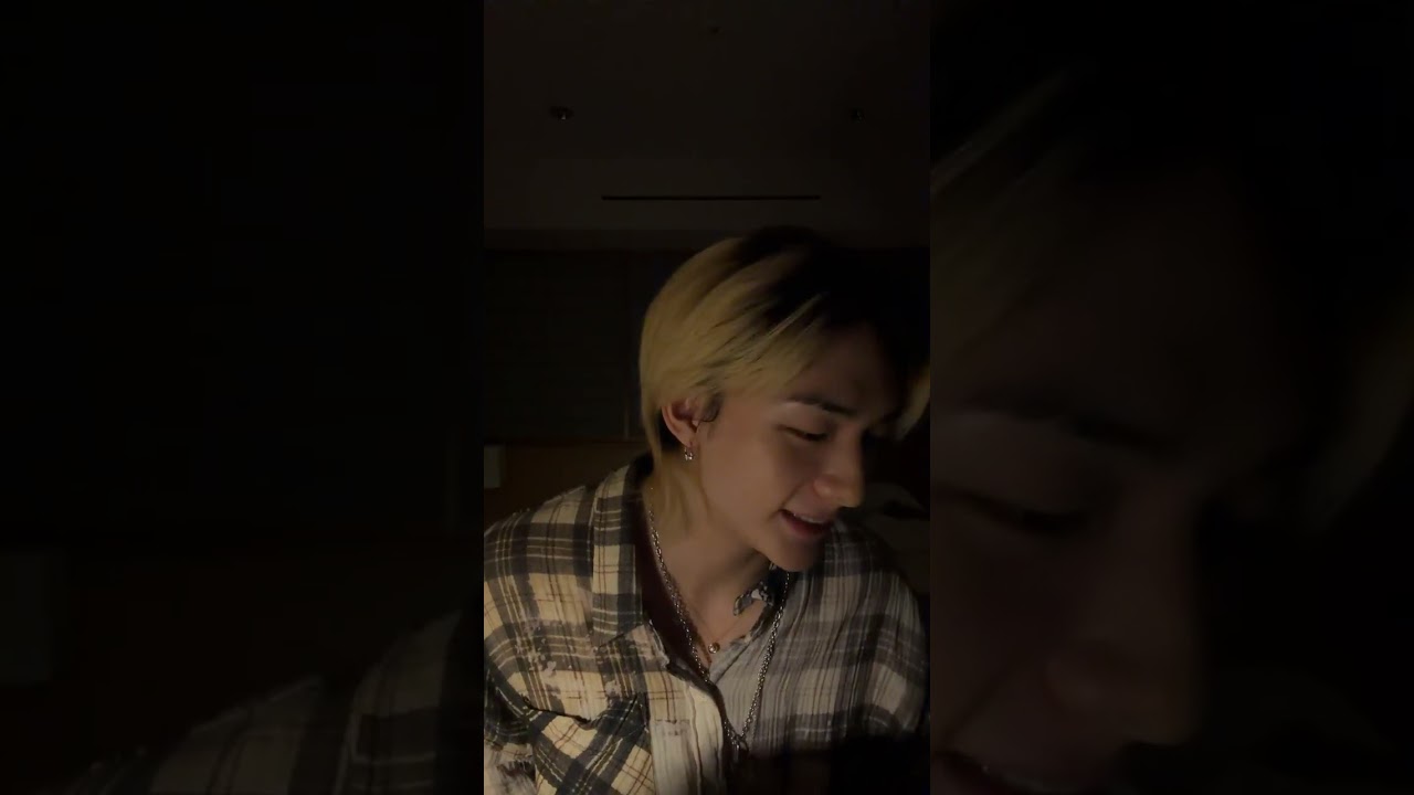 STRAYKIDS HYUNJIN ig live 12.14 p1