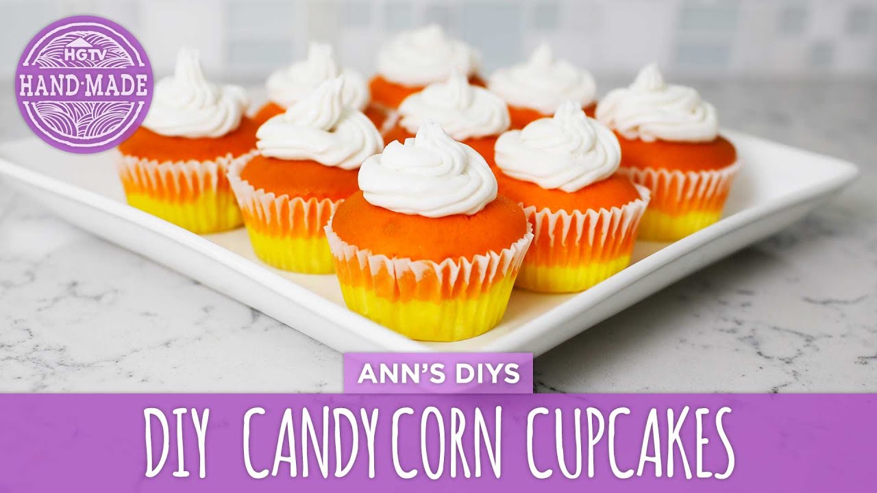 Easy Candy Corn Cupcakes  - HGTV Handmade