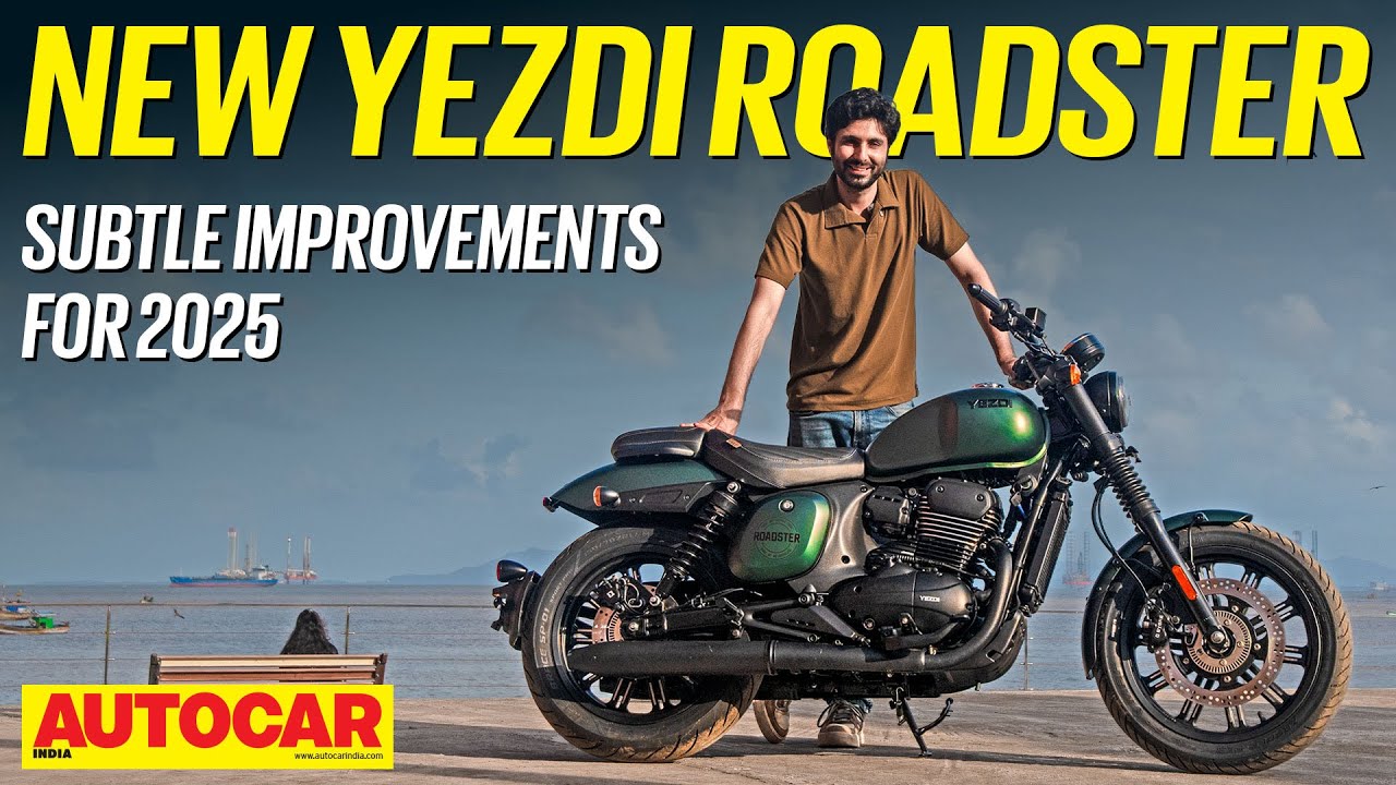 2025 Yezdi Roadster - What&rsquo;s new? | Price, Features, Engine | Walkaround | Autocar India