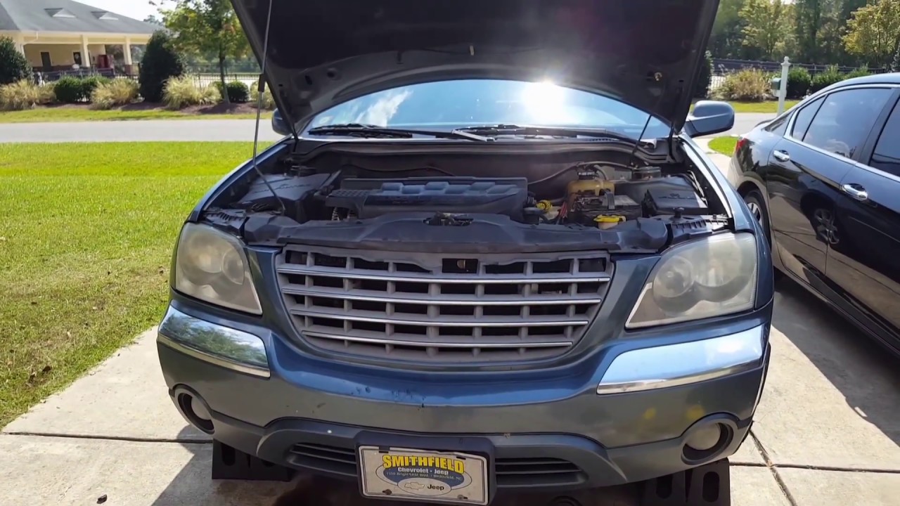 Replacing Radiator on 2005 Chrysler Pacifica