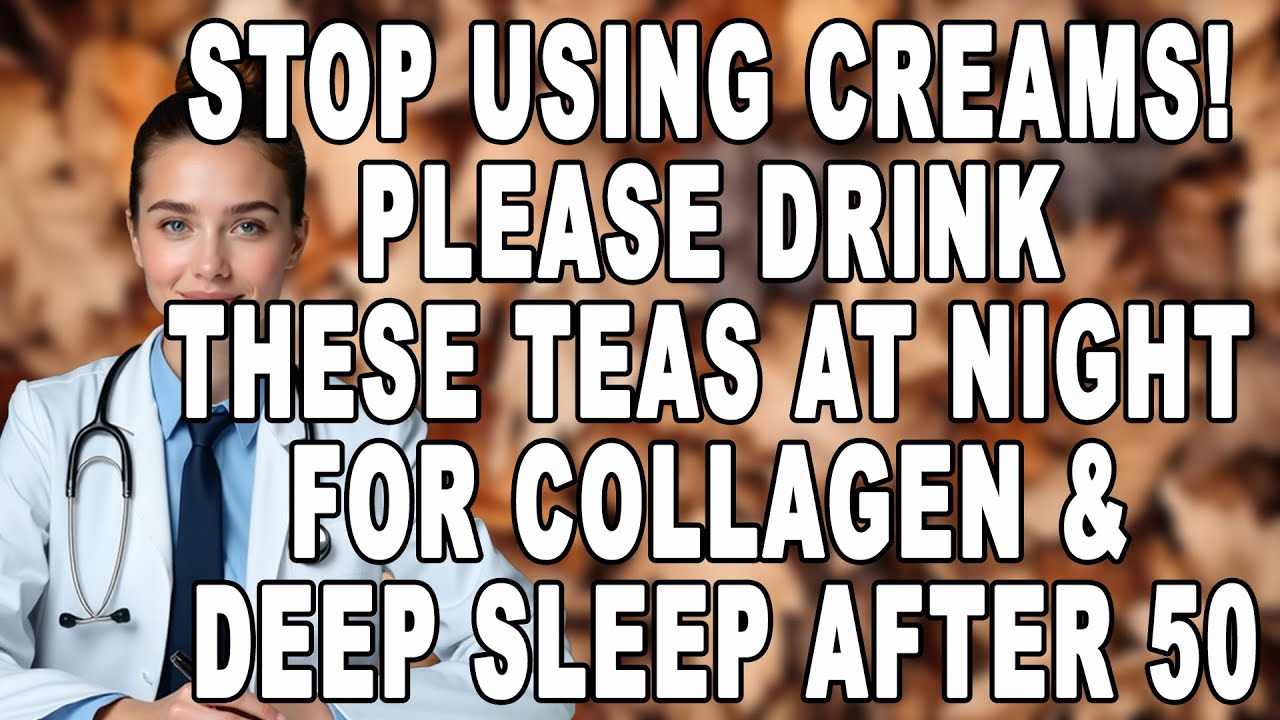 Gynecologist: 5 Teas at Night That Boost Collagen, Deep Sleep & Anti-Aging Support | Women Over 50