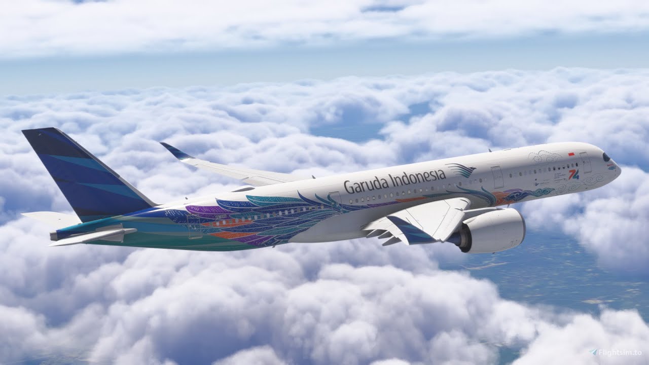 MS Flight Simulator 2024: Jakarta (CGK) to Denpasar (DPS) - iniBuilds A350