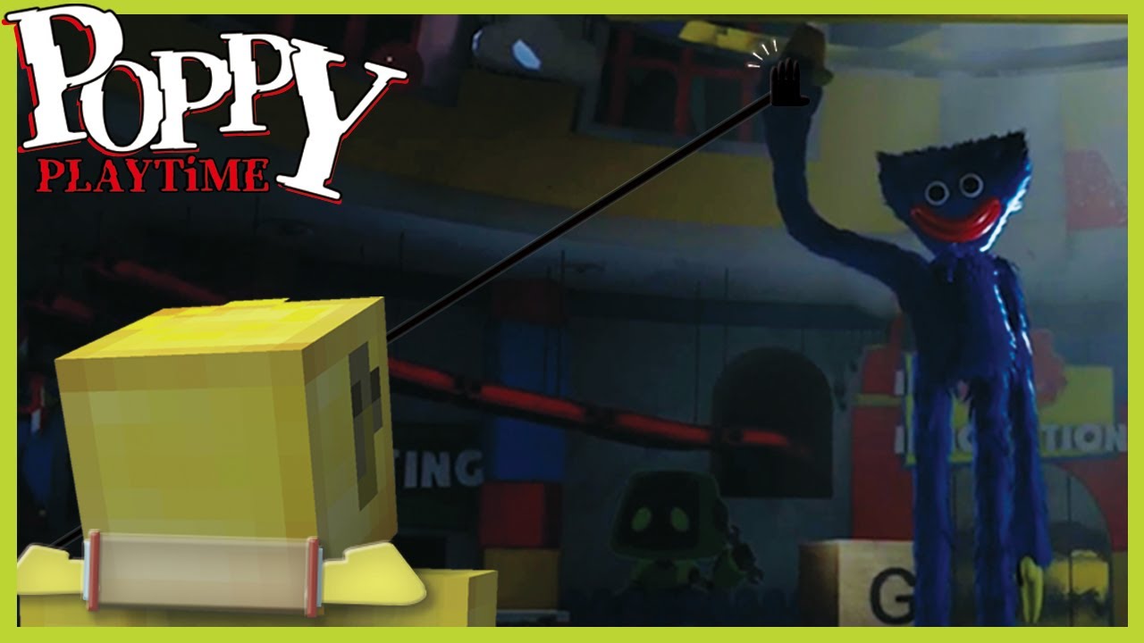 流行りの青い化け物が襲ってくるホラゲーやってみた【Poppy Playtime】