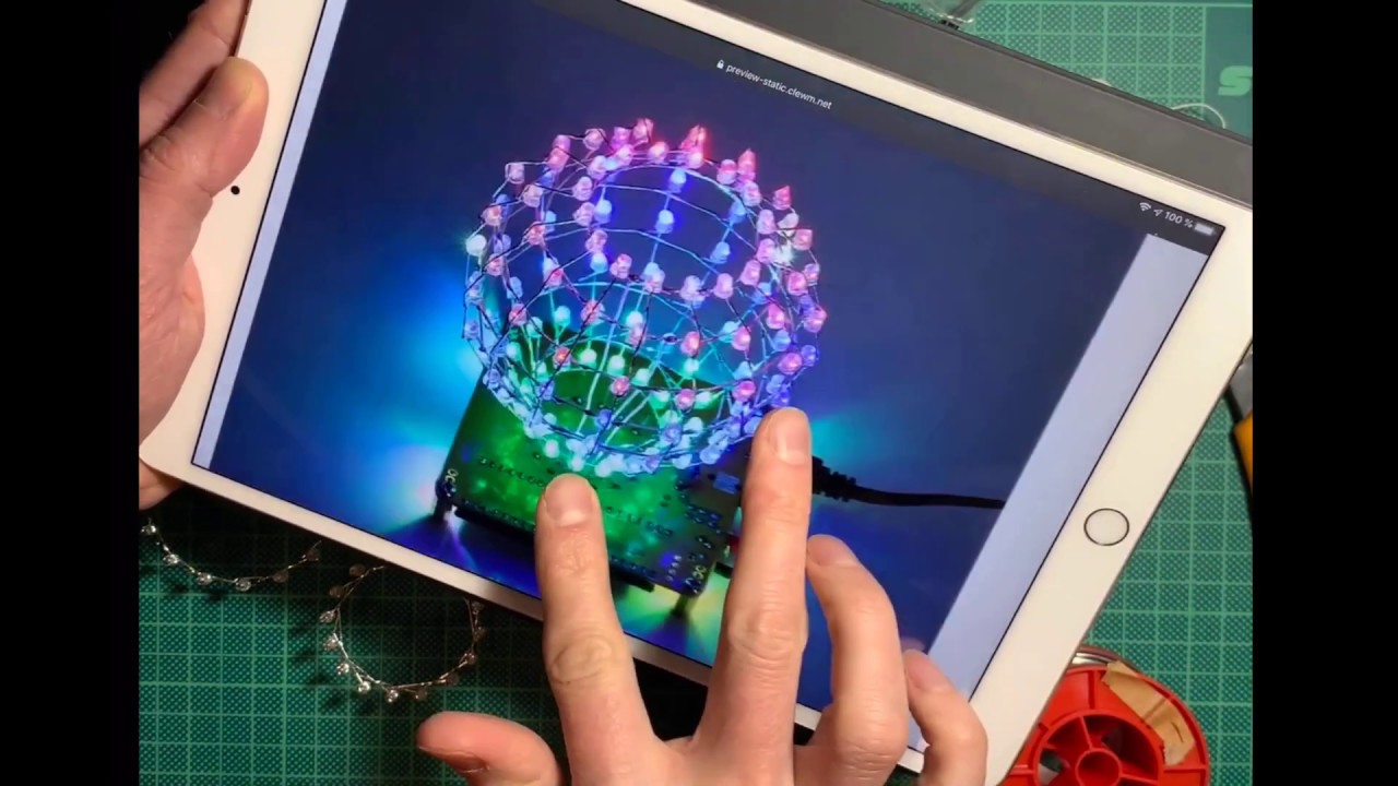 LED Cubic Ball Live Soldering Pt. 2
