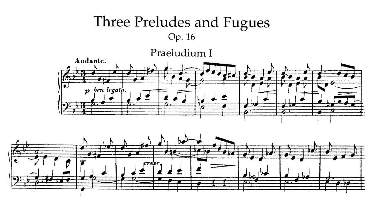 Clara Schumann - 3 Preludes and Fugues, Op. 16 (De Beenhouwer)
