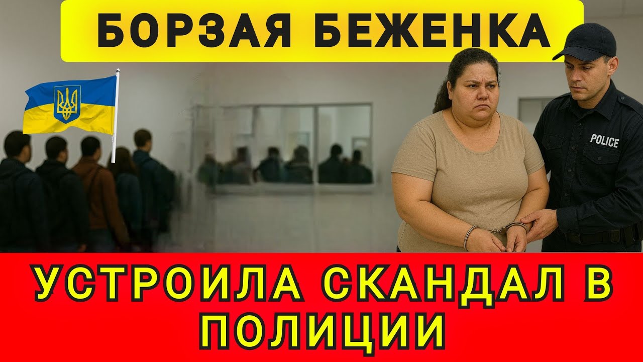 НАГЛАЯ БЕЖЕНКА УСТРОИЛА СКАНДАЛ В ПОЛИЦИИ ❗