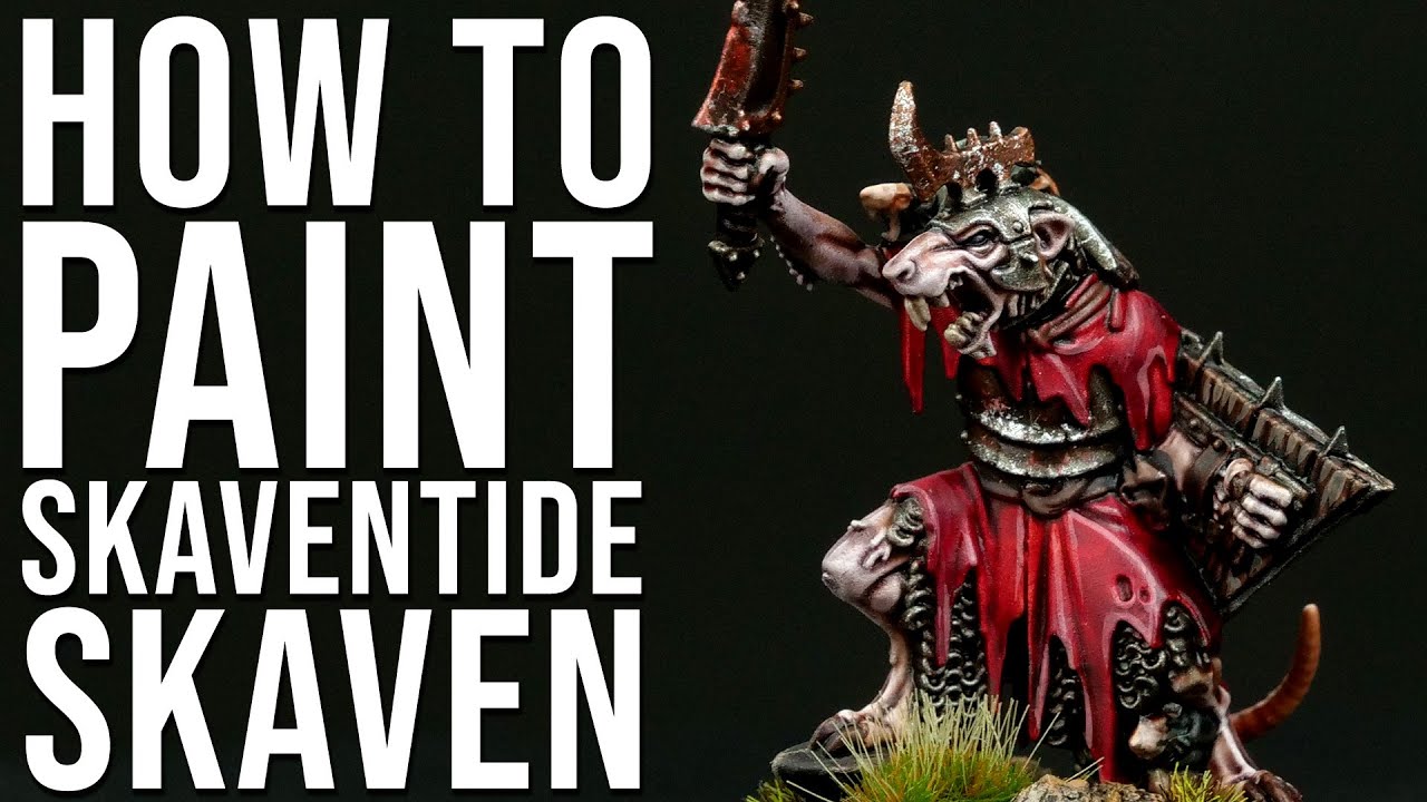 So bemalt ihr eure Skaven für SKAVENTIDE super easy!